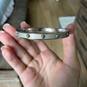 Coach Silver Bangle